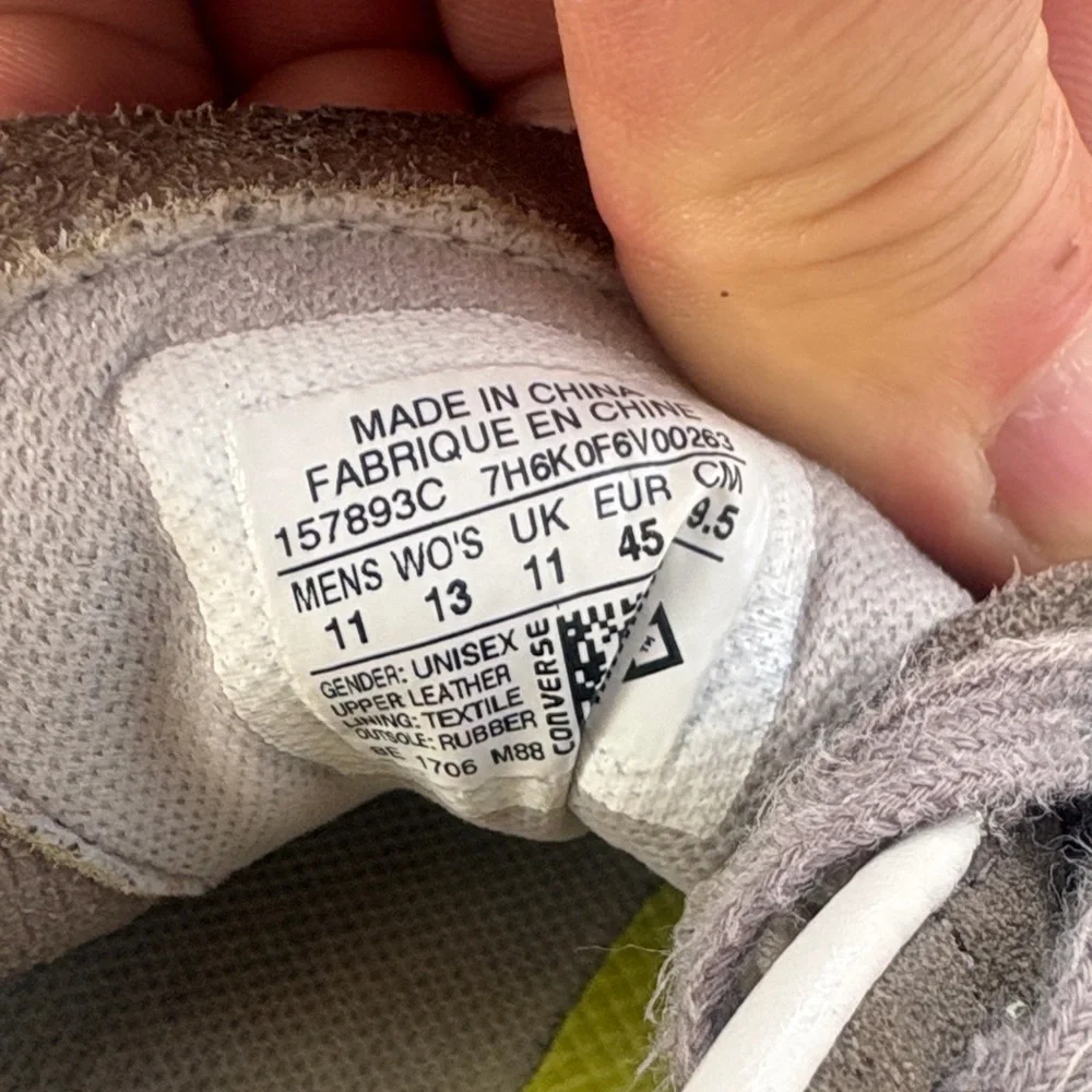 Converse Brown Suede Sneakers with Star Accents - Picture 6 of 6